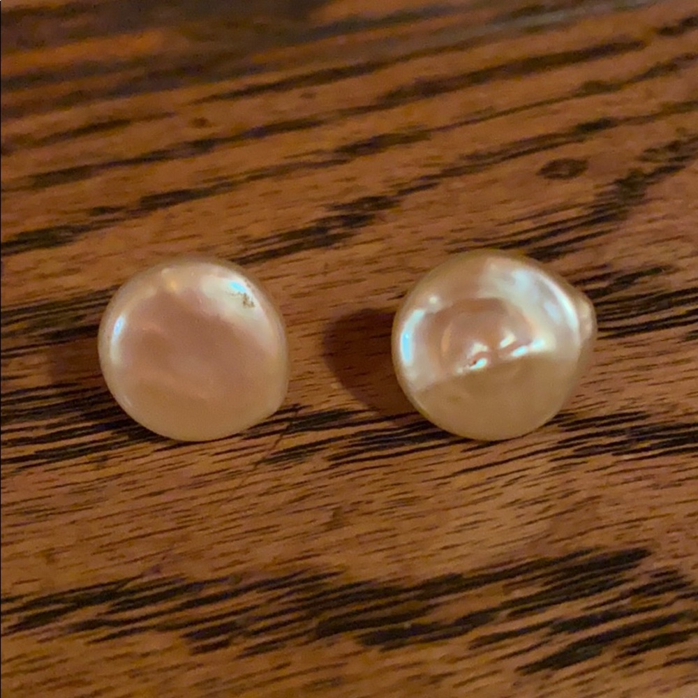 Coin pearl Earrings🌺